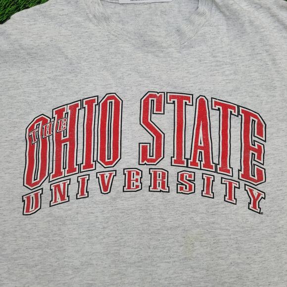 Vintage 90s Ohio State University Shirt Womens XL 21x25 Arch - Picture 11 of 12